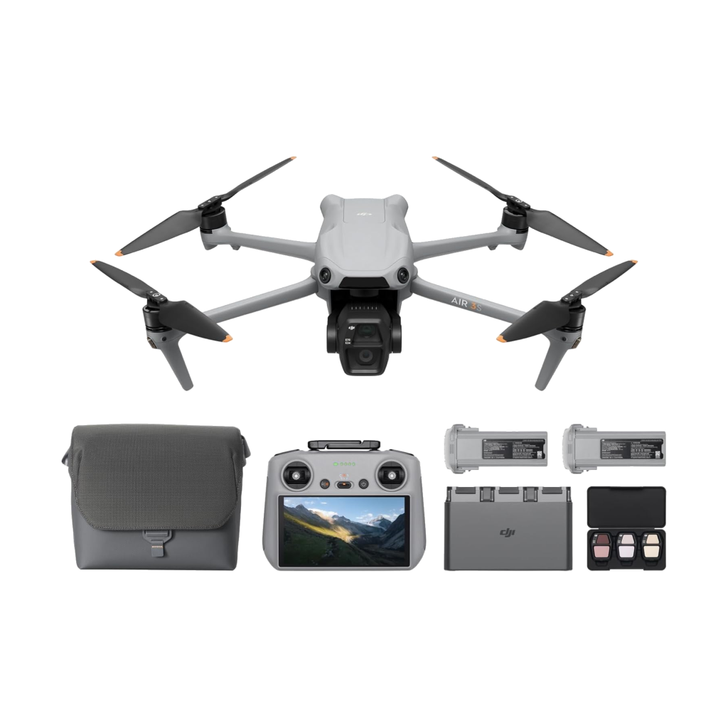 DJI AIR 3S Fly More Combo avec DJI RC2