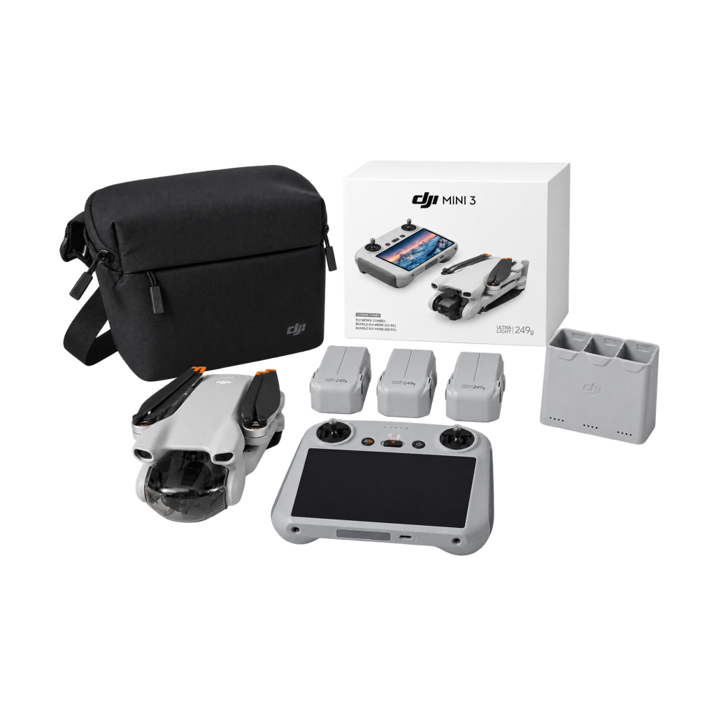 DJI - MINI3 Pack Fly More Combo avec RC1 ***RECONDITIONNÉ