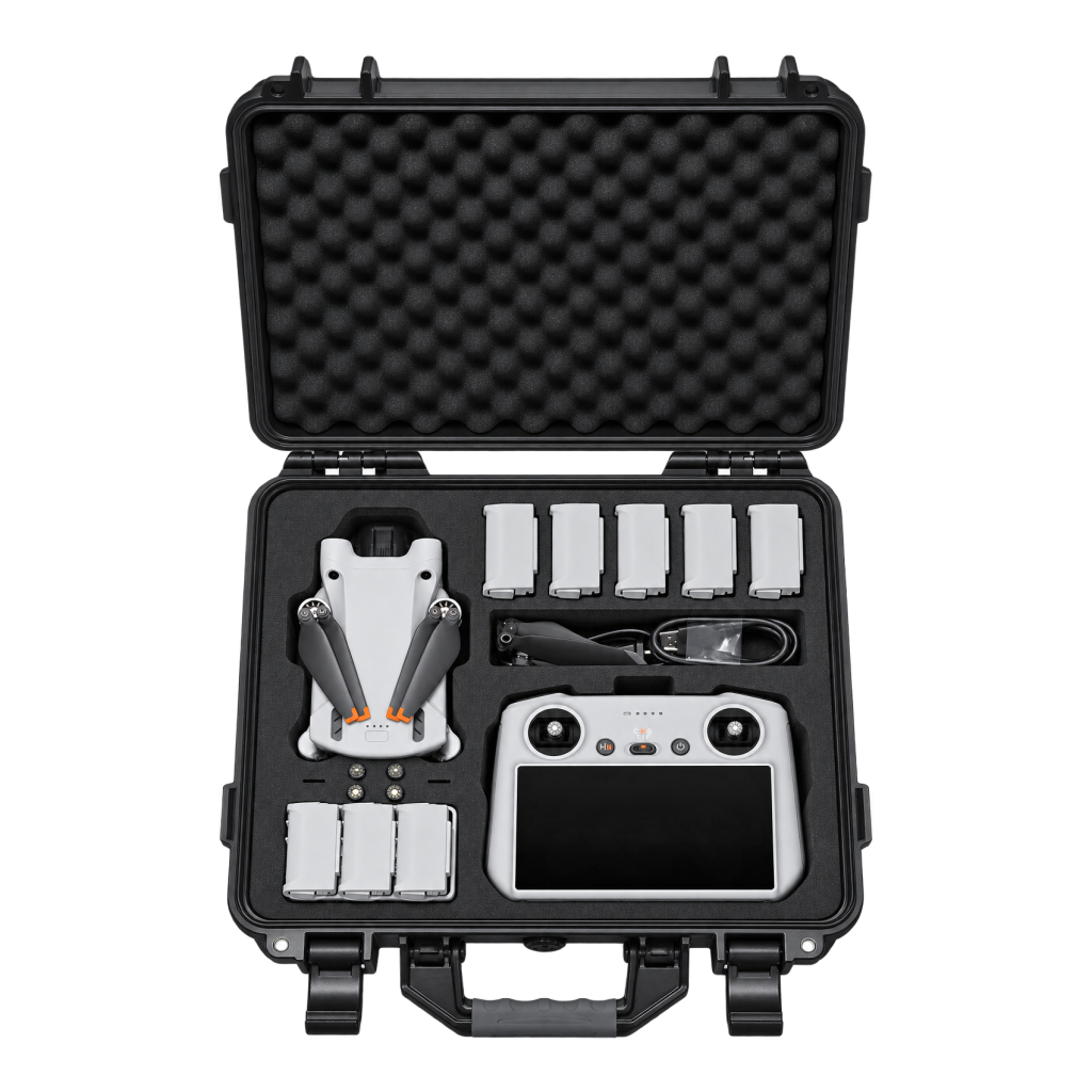 LEKUFEE – Flycase rigide étanche pour DJI Mini 3 / Mini 3 Pro