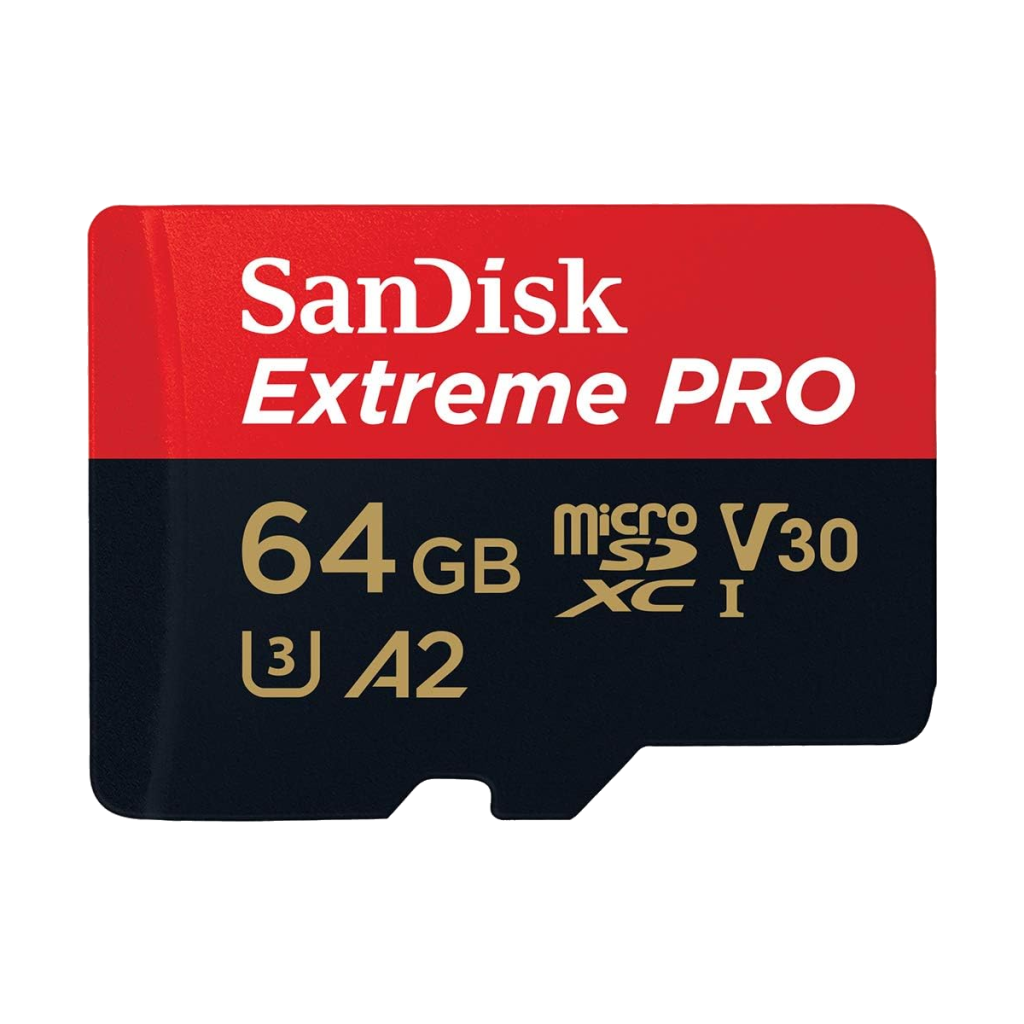 SanDisk Extreme PRO 64 Go – Carte microSDXC U3 V30 A2 pour Drone